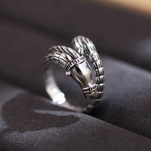 Load image into Gallery viewer, Horse Opening adjustable Retro Rings
