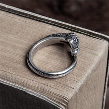 Load image into Gallery viewer, Zodiac Horse Head Finger Ring
