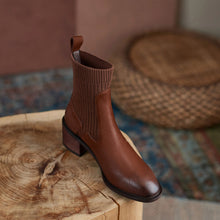 Load image into Gallery viewer, Retro Chelsea Short Boot
