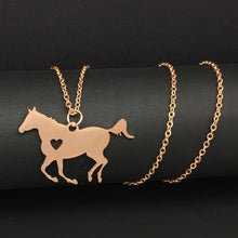 Load image into Gallery viewer, Personalized Horse Necklace
