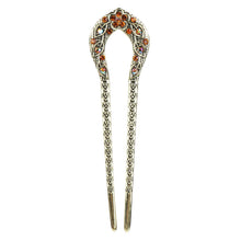 Carica l&#39;immagine nel visualizzatore di Gallery, Vintage horseshoe Shaped Crystal Hair Pins
