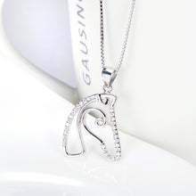 Load image into Gallery viewer, 925 silver Horse Head Necklace

