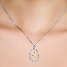 Load image into Gallery viewer, 925 Silver Horse Head Necklace
