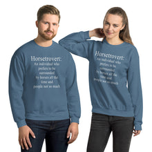 Lade das Bild in den Galerie-Viewer, Horsetrovert Unisex-Sweatshirt
