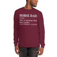 画像をギャラリービューアに読み込む, 馬のお父さん長袖シャツ

