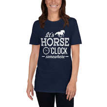 Load image into Gallery viewer, Tricou unisex Horse O&#39;clock
