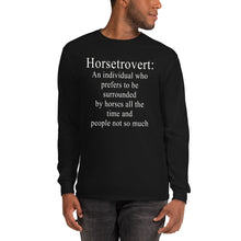 画像をギャラリービューアに読み込む, Horsetrovert長袖シャツ
