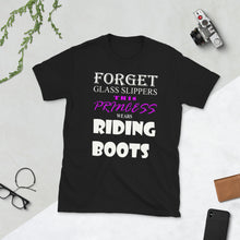 Load image into Gallery viewer, This princess wears BOOTS Unisex T-Shirt
