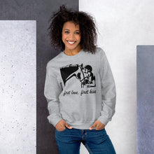 Load image into Gallery viewer, My First Love Unisex Sweatshirt
