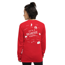 Load image into Gallery viewer, It&#39;s Horse Things  Long Sleeve Shirt
