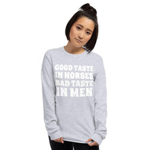 이미지를 갤러리 뷰어에 로드 , Bad taste in MEN  Long Sleeve Shirt - HorseObox
