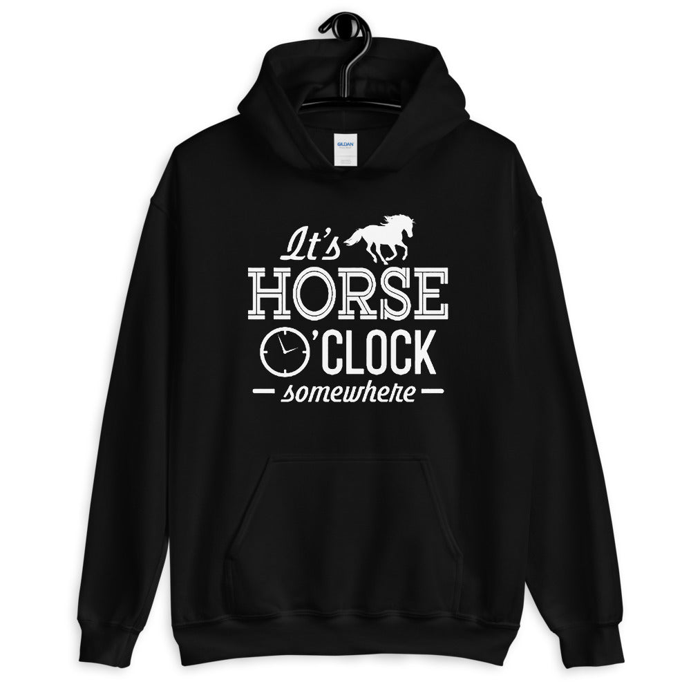 Moletom unissex Horse O'clock