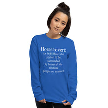 Load image into Gallery viewer, Horsetrovert Long Sleeve Shirt
