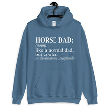 Load image into Gallery viewer, Horse Dad Unisex Hoodie
