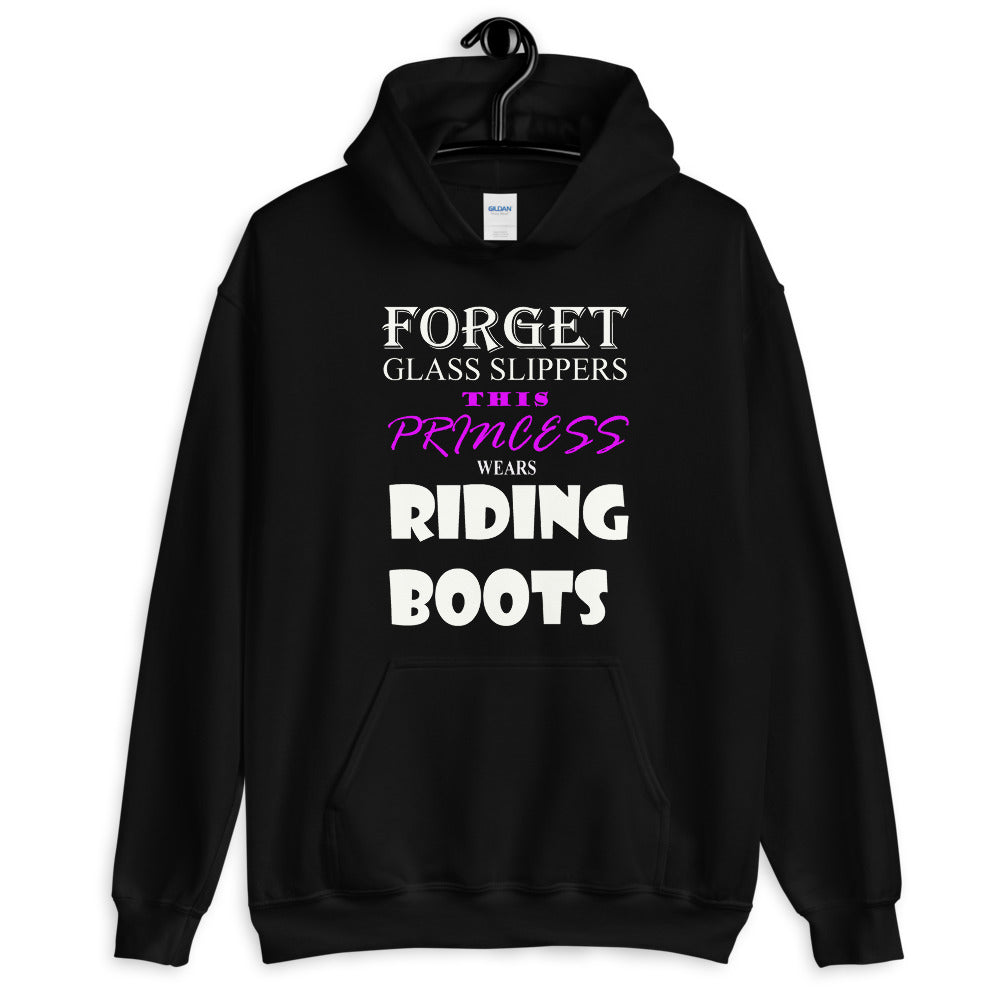 This princess wears BOOTS Unisex Hoodie