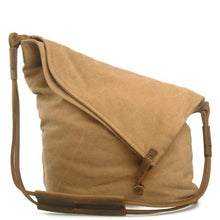 Načíst obrázek do prohlížeče Galerie, Canvas Leather Vintage Shoulder Bag - HorseObox
