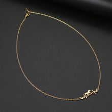 Load image into Gallery viewer, Cute Cardiogram Horse Necklace
