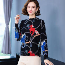 Load image into Gallery viewer, Horse Printed Casual Pullover
