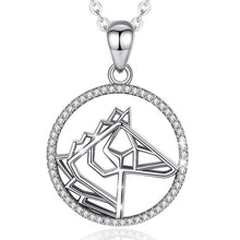 Load image into Gallery viewer, 925 Sterling Silver Horse Necklace
