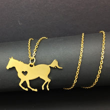 Load image into Gallery viewer, Personalized Horse Necklace
