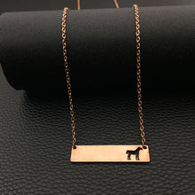 Load image into Gallery viewer, Personalized Horse Charm Necklace
